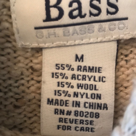Bass Cream Sweater - Picture 4 of 5